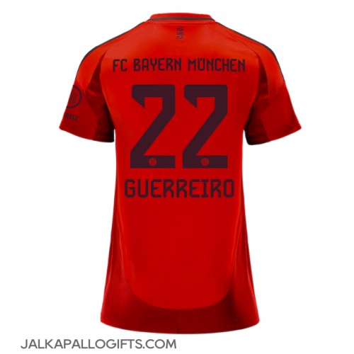 Bayern Munich Raphael Guerreiro #22 Kotipaita Naiset 2024-25 Lyhythihainen